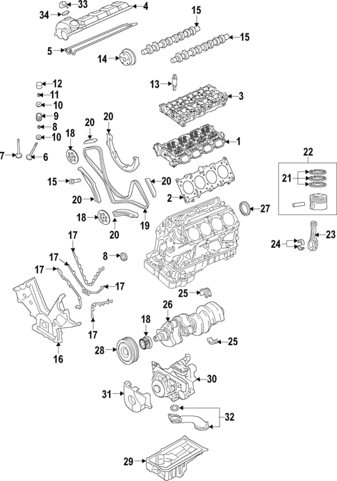 Engine for 1999 Porsche 911 #12