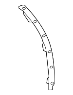 8V5971821 - : Wire Shield for Audi: A3, A3 Quattro, A3 Sportback e-tron, S3 Image