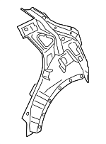 71601K4000 - : Inner Quarter Panel for Hyundai Image