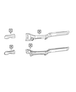 7KL64DX9AA - Interior Trim: Instrument Panel Applique for Mopar Image