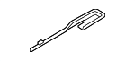 89527S9000WK - Body: Rear End Track Cover for Kia Image