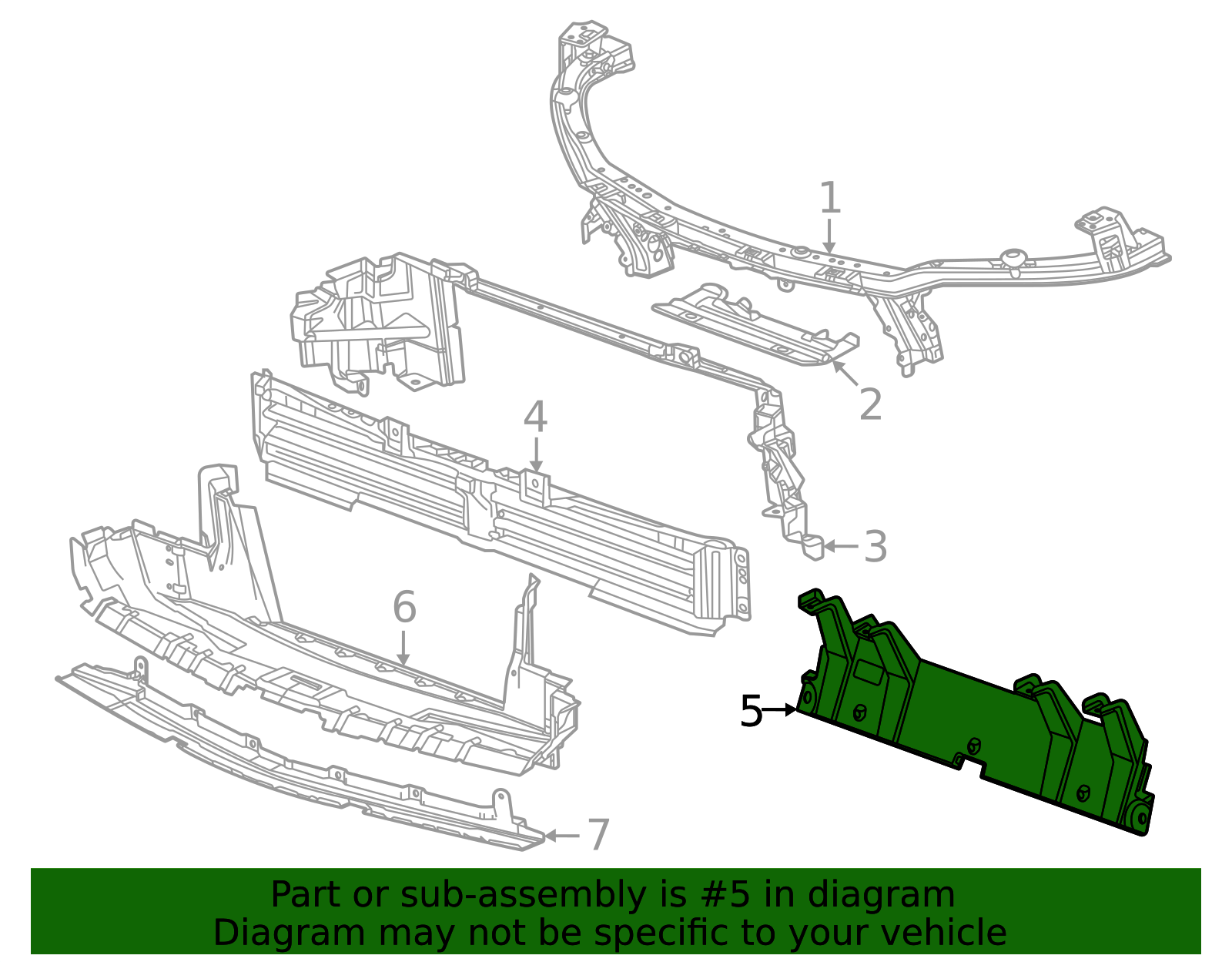 2024-2026 GM Air Baffle 85054471 | OEM Parts Online