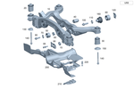 2473507800 - : Suspension Sub-Frame for Mercedes-Benz Image