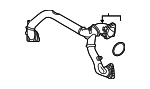 6M145674EP - Cooling System: Pressure Pipe for Audi Image