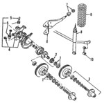 F3TZ1K106A - Brakes: Repair Kit for Ford Image image