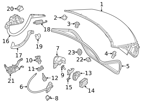 Trunk for 2018 Mercedes-Benz E63 AMG S #0