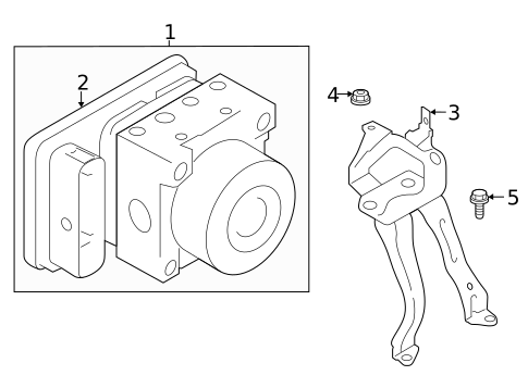 ABS Components for 2023 Subaru Crosstrek #0