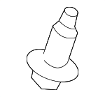 90467A0008 - Body: Radiator Support Splash Shield Clip for Scion: tC, xB | Toyota: 4Runner, Avalon, Camry, Celica, Corolla, FJ Cruiser, Highlander, Land Cruiser, Matrix, MR2 Spyder, Paseo, Prius, RAV4, Sequoia, Sienna, Solara, Tacoma, Tercel, Tundra, Yaris Image