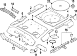 G45207FLMA - Body: Seat Support for Nissan Image
