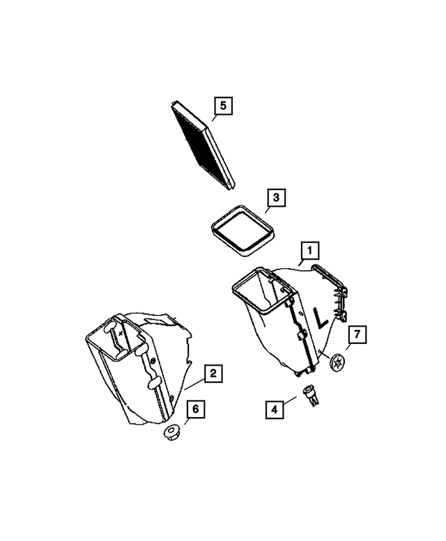 68012874AA - Air Conditioners and Heaters: Insulation for Dodge: Sprinter 2500, Sprinter 3500 Image