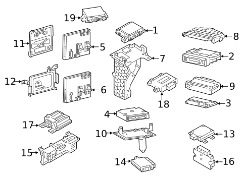 Electrical Components for 2022 Porsche 718 Spyder #3
