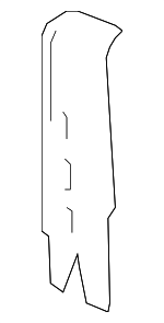 15259659 - : Driver Side Headlamp Retainer for Buick: LaCrosse Image