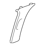 8D0867239J2EX - Body: Upper Trim Panel for Audi: A4, A4 Quattro, S4 Image