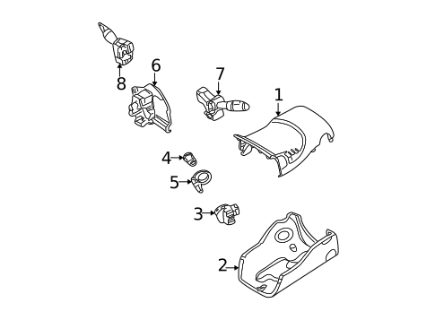 Ignition Lock for 2004 Ford Focus #0