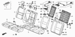 4810SB3000 - Interior/Bumper: C-CLIP SET, TRIM FASTENER (30 PIECES) for Honda Image