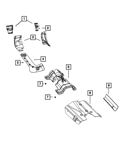 Exhaust System for 2017 Chrysler 300 #1