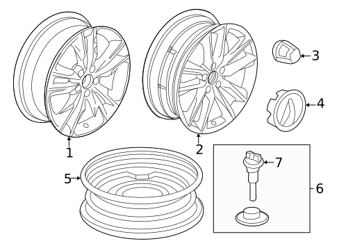 Wheels for 2025 Acura ADX #0