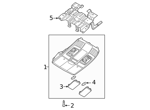 Overhead Console for 2016 Mazda 3 #0