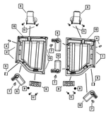 68028750AA - Body Sheet Metal Except Doors: Locating Pin for Jeep: Wrangler Image