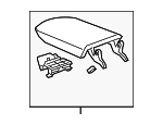 84877153 - Body: Armrest Assembly for Cadillac: XT5, XT6 Image