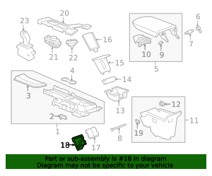 Wireless Charging System Module Bracket 84277349 GM | GMPartsDirect.com