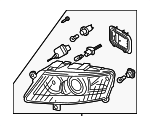 4F0941030EN - : Headlamp Assembly for Audi: S6 Image