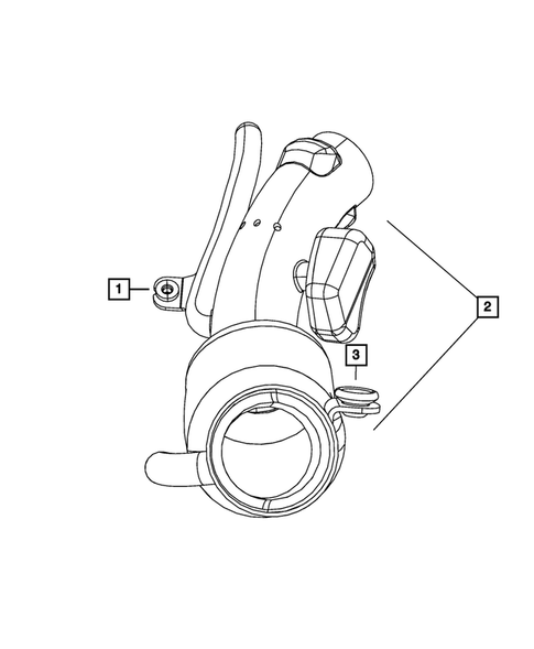 Air Inlet Components for 2010 Chrysler Town & Country #0