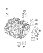 68373827AA - AS60T; 6 Speed; Automatic Transaxle: O Ring for Mopar Image