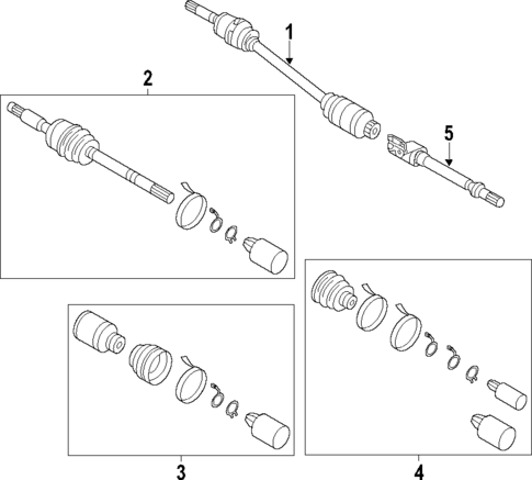 Axle Shafts & Joints for 2012 Hyundai Sonata #0
