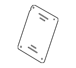 LR154073 - Body: Back Panel for Land Rover: Range Rover Image
