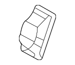 LR151371 - Body: Seat Back Panel Upper Cover for Land Rover: Range Rover Image