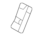 LR152512 - : Seat Back Panel Lower Cover for Land-Rover Image