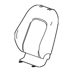 95078096 - : Saddle Up Driver Side Seat Back Cover for GM Image