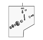 1192531U0C - HVAC: Idler Pulley for Infiniti Image