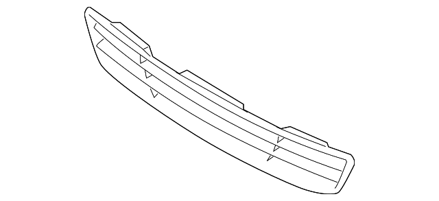 2009-2011 Hyundai Genesis Lower Grille 86561-3M000 | OEM