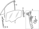85671400 - : Run Weather-Strip for Acura Image