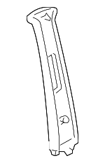 6241201050B0 - Body: Upper Center Pillar Trim for Toyota: Matrix Image