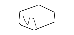 6792353010 - Body: Rear Sill Plate Clip for Toyota Image