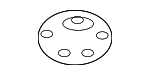 6151885Z01 - Tire &amp; Wheel: Spare Tire Bracket for Suzuki Image