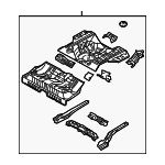 6151085Z30 - : Floor Pan Assembly for Suzuki Image