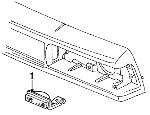Park Lamps for 1986 Chevrolet Celebrity #0