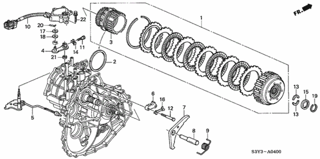 Starting Clutch for 2002 Honda Insight #0