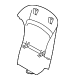 7170660070B0 - Body: Seat Back Panel for Toyota: Land Cruiser Image