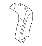 7150660100 - Body: Seat Back Pad for Toyota: Land Cruiser Image