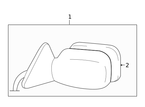 Outside Mirrors for 2003 Lexus GS300 #0