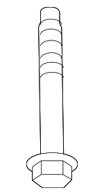 11611334 - Suspension: Suspension Cross-member Bolt for GM Image