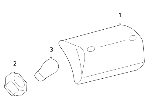 High Mounted Stop Lamp for 2003 Dodge Sprinter 2500 #0