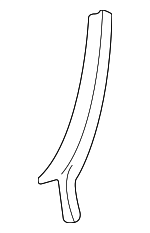 15194151 - Body: Windshield Pillar Trim for GM Image