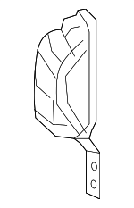 68440106AA - Body: Tail Lamp Pocket for Mopar Image