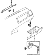 8972987521 - : Glove Box for Honda: Passport Image